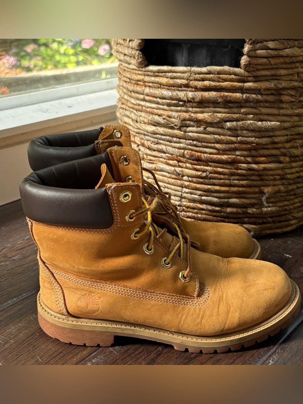 Timberland leather boots